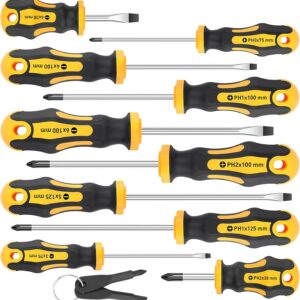 Amartisan 10-Piece Magnetic Screwdriver Set