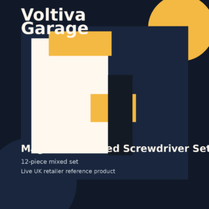 Magnusson Mixed Screwdriver Set 12 Pieces