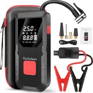 Nicholaus QB08L 2800A Jump Starter with Air Compressor