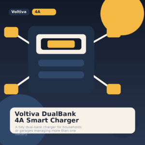Voltiva DualBank 4A Smart Charger