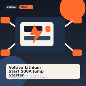 Voltiva Lithium Start 500A Jump Starter