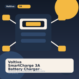 Voltiva SmartCharge 3A Battery Charger